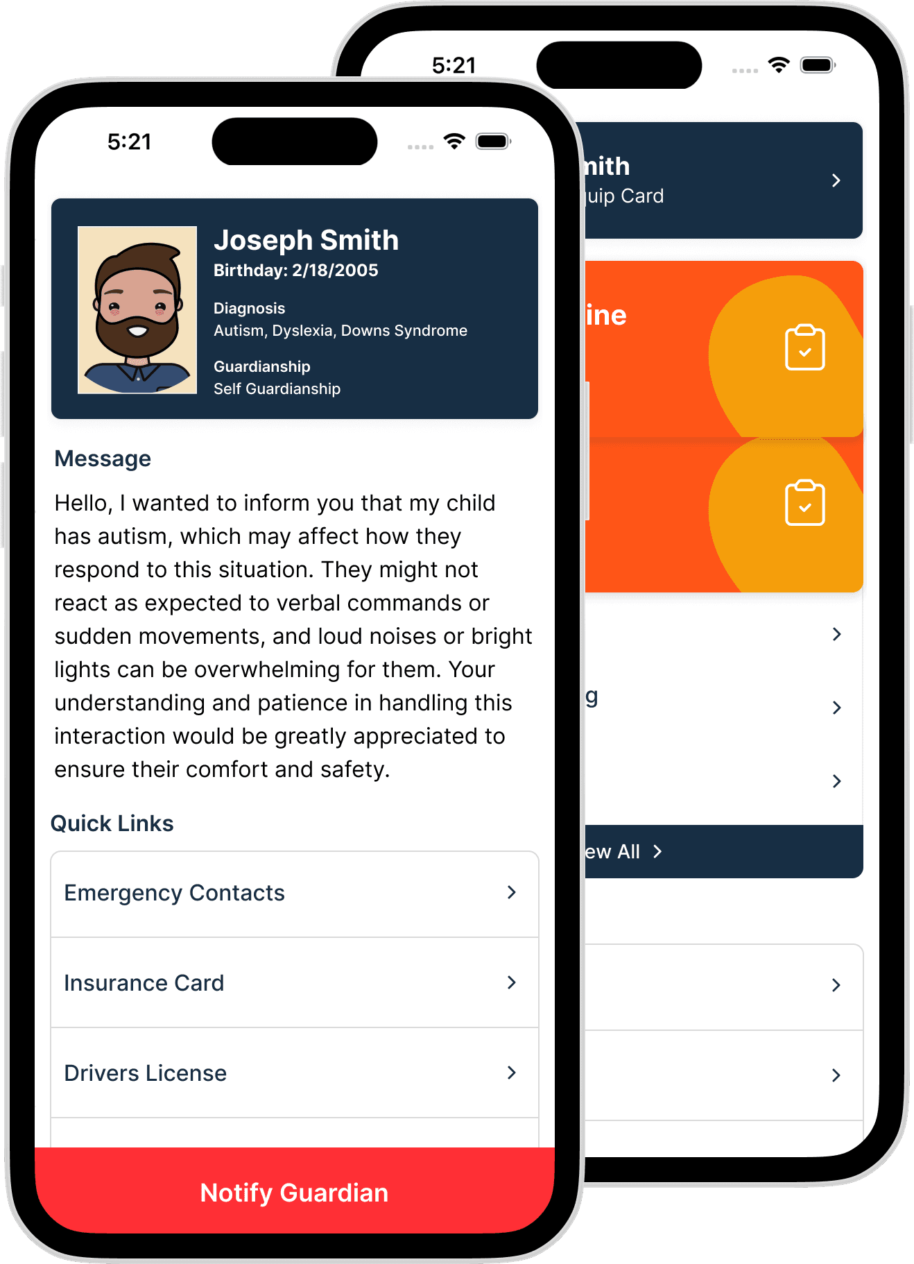 The Equip Card screenshot